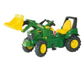 TRACTOR DE PEDALES JOHN DEERE 7930 CON CAJA DE CAMBIOS Y RUEDAS NEUMATICAS 